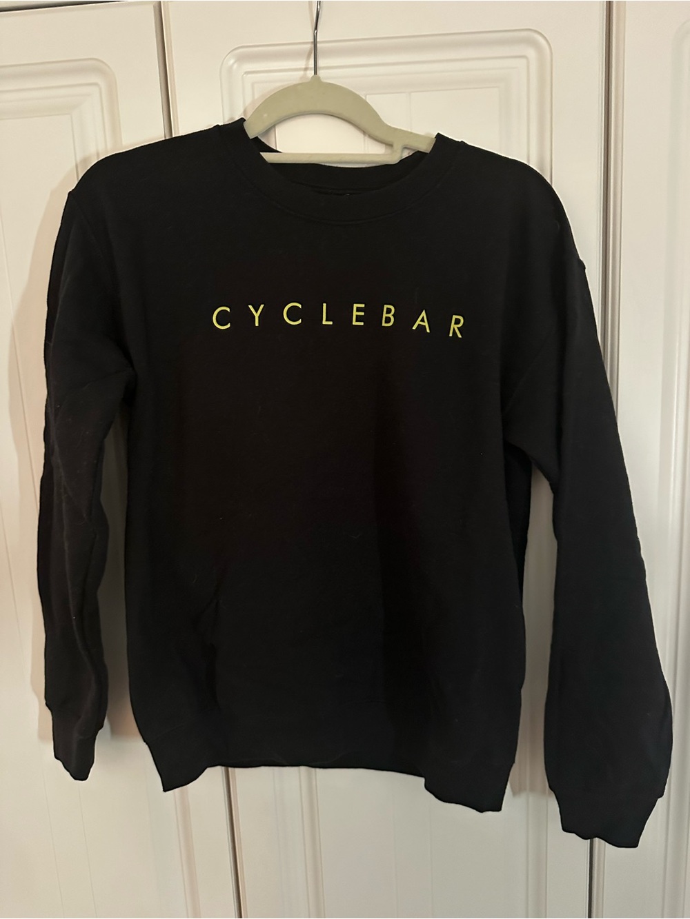 Cyclebar Black Crewneck Sweatshirt